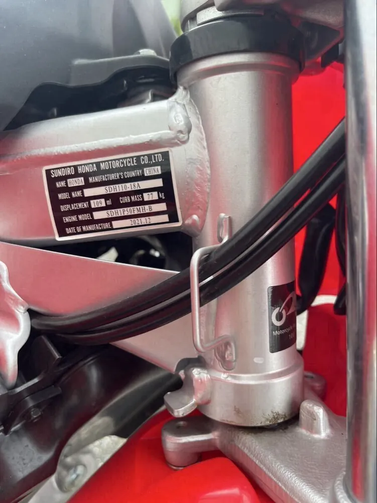 Honda CRF110F 2019, фото 6