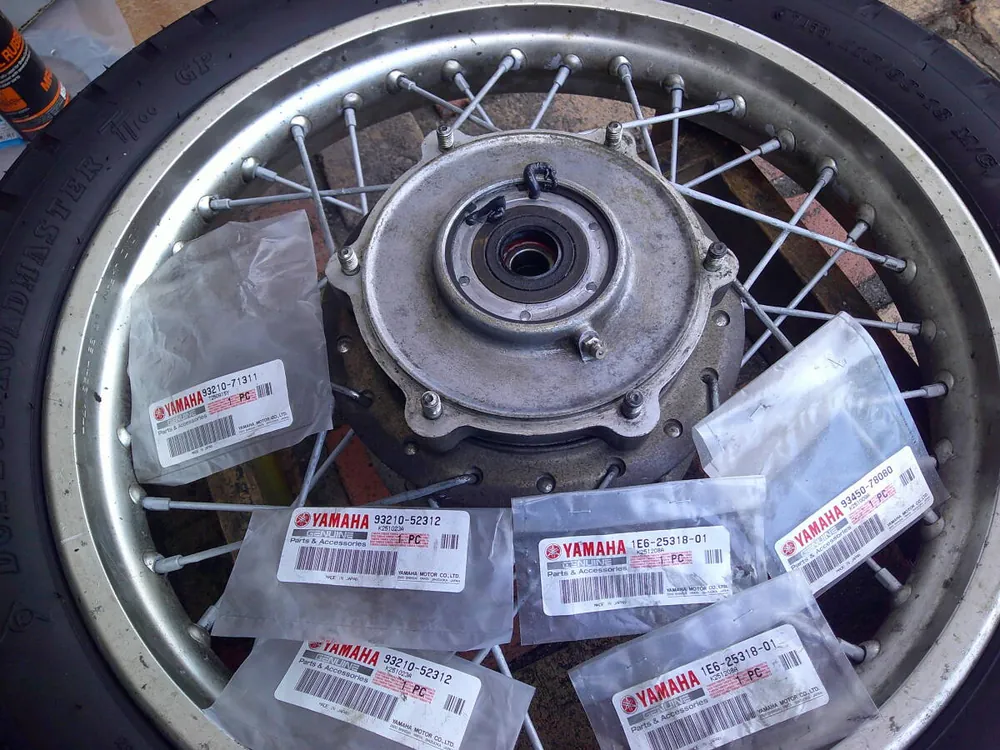Yamaha SR400 1993, фото 10