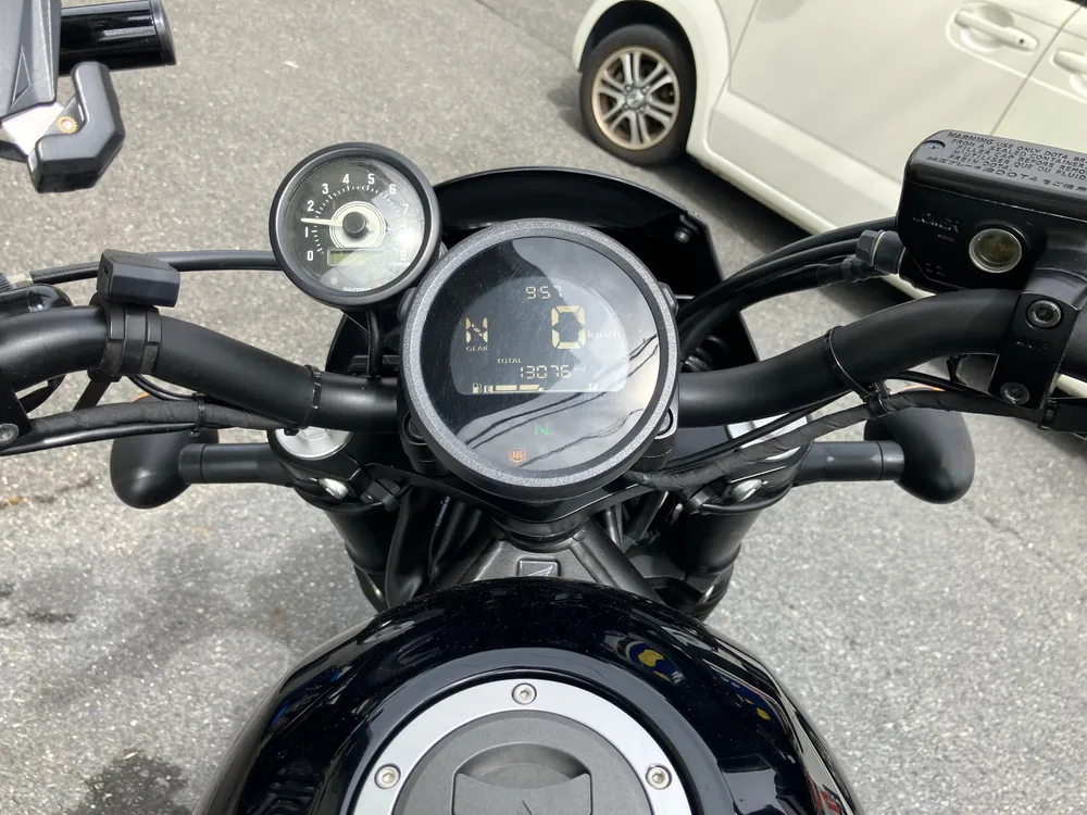Honda Rebel 500 2021, чёрный, фото 3