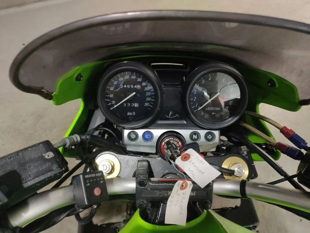 Kawasaki ZRX1200R 2007, зелёный, фото 5