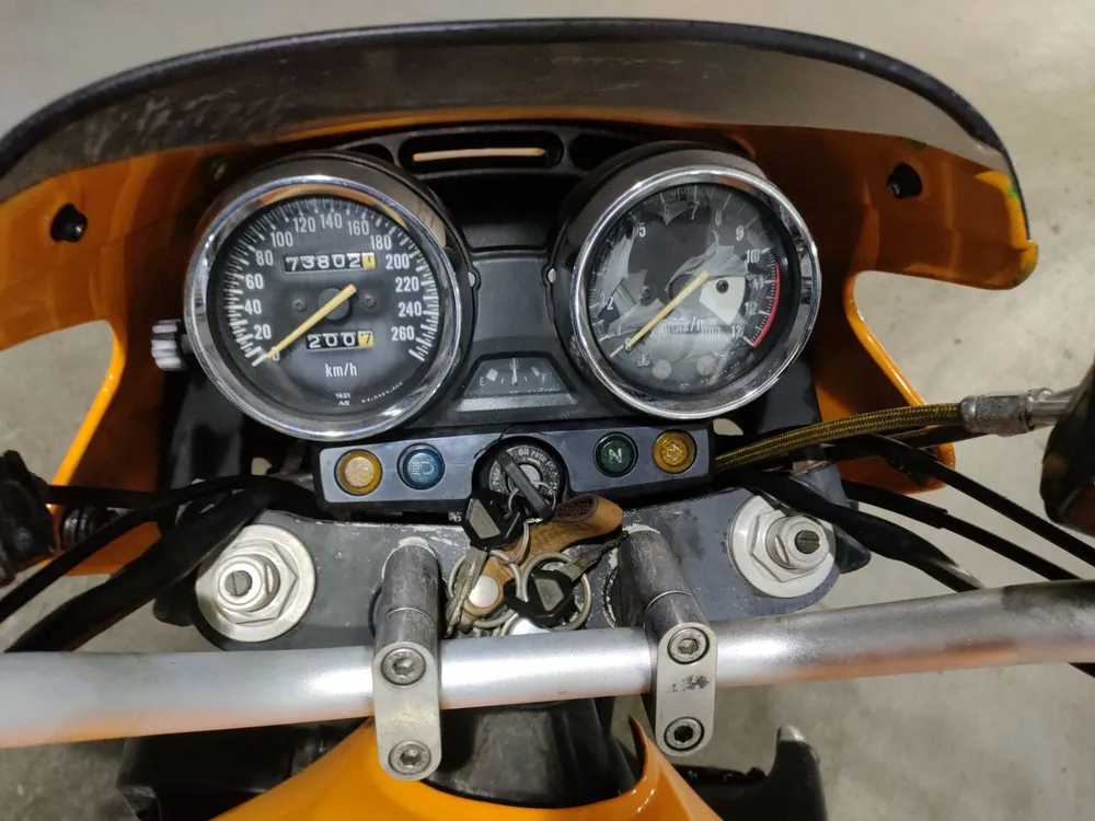 Kawasaki ZRX1100, оранжевый, фото 5