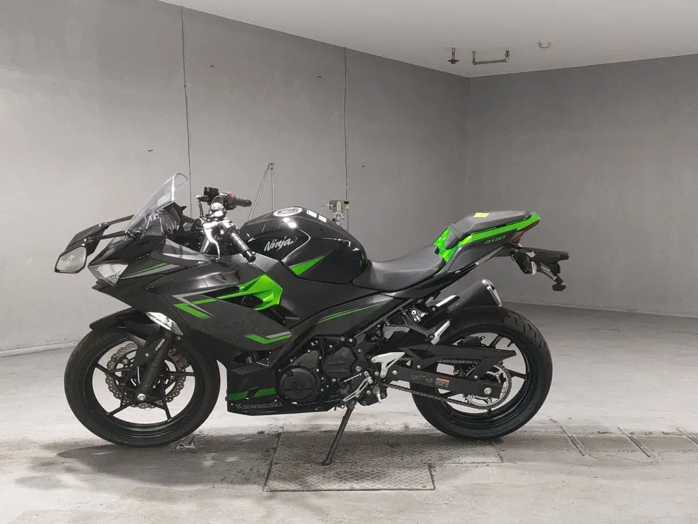 Kawasaki Z400 2024, black/gray, фото 2