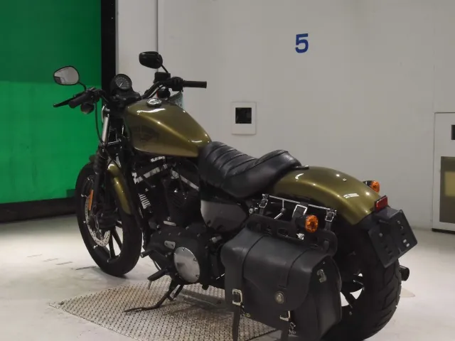 Harley-Davidson XL883N 2015, зелёный, фото 6