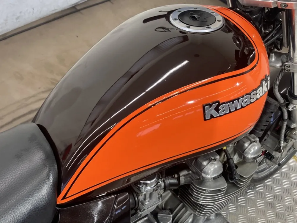 Kawasaki Zephyr750RS 2024, light brown / orange, фото 16