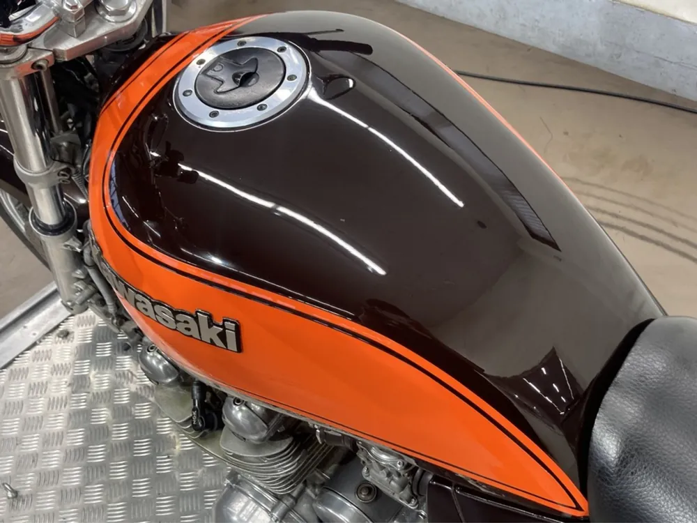 Kawasaki Zephyr750RS 2024, light brown / orange, фото 17