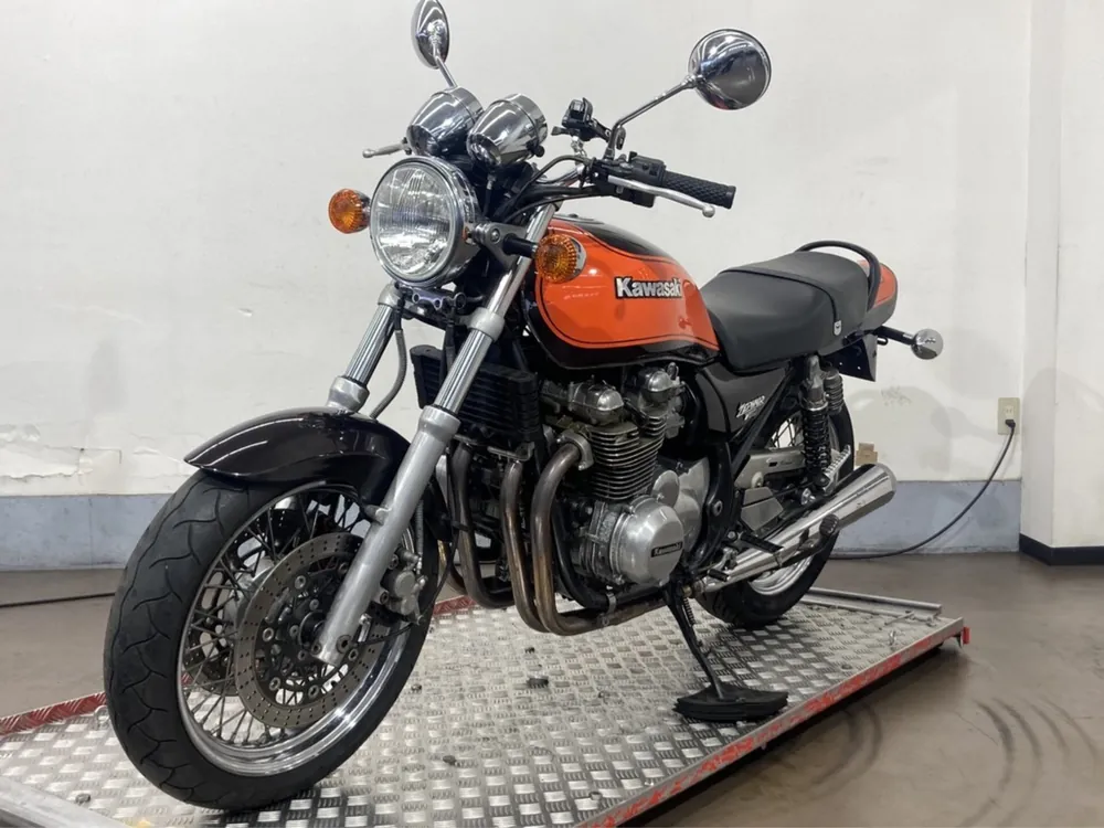 Kawasaki Zephyr750RS 2024, light brown / orange, фото 5
