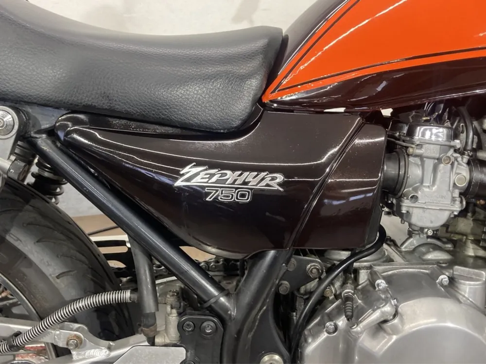 Kawasaki Zephyr750RS 2024, light brown / orange, фото 8