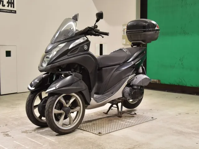 Yamaha Tricity 125, чёрный, фото 4