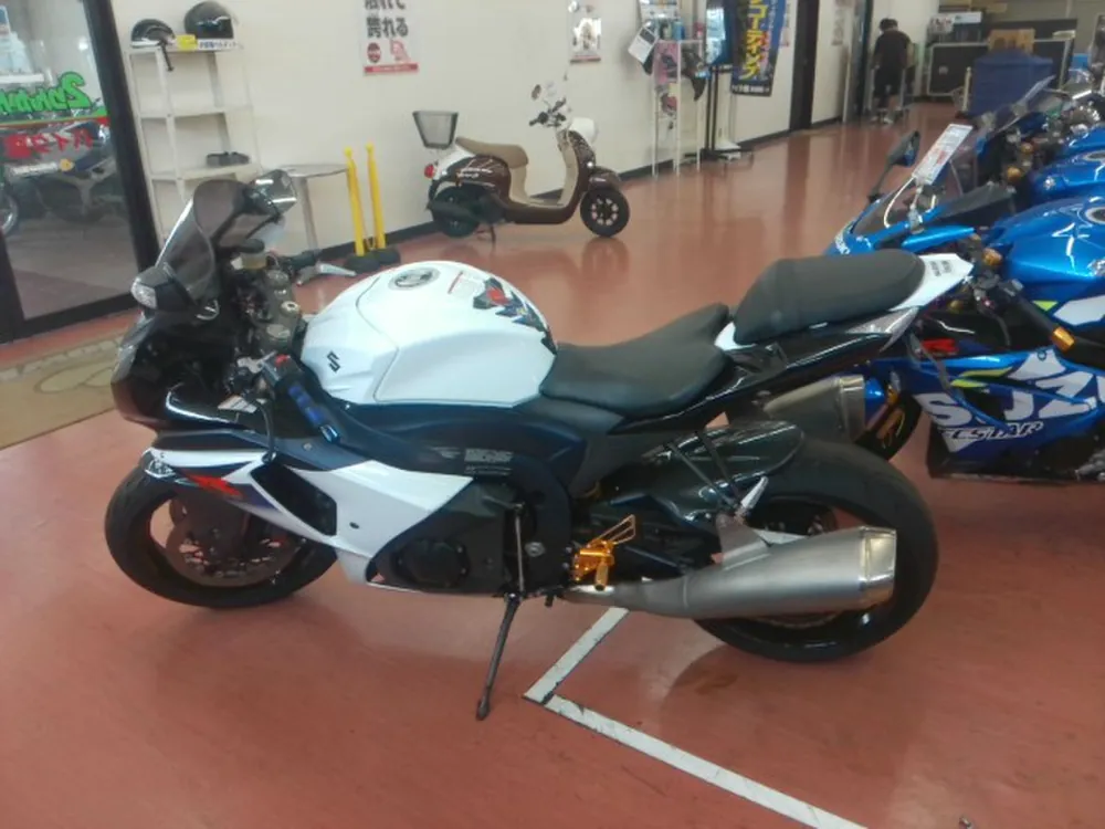 Suzuki GSX-R1000 2011, white / blue, фото 2