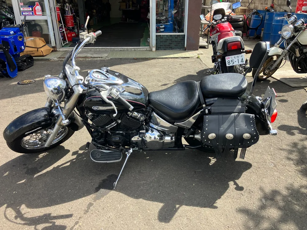 Yamaha Drag Star 400 Classic 2002, чёрный, фото 2