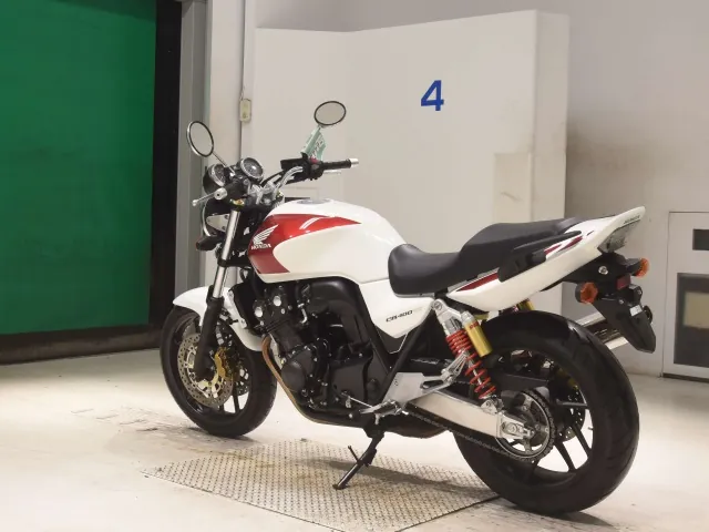 Honda CB400SB 2014, white | red, фото 6