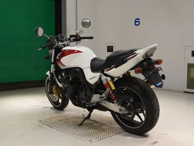 Honda CB400SB 2016, white | red, фото 6