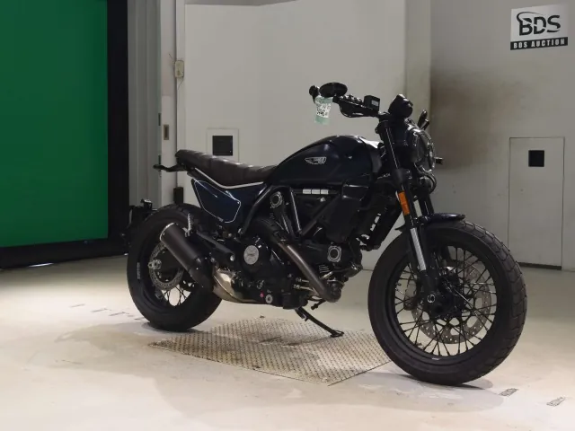 Ducati Scrambler Night Shift 2023, navy blue, фото 3