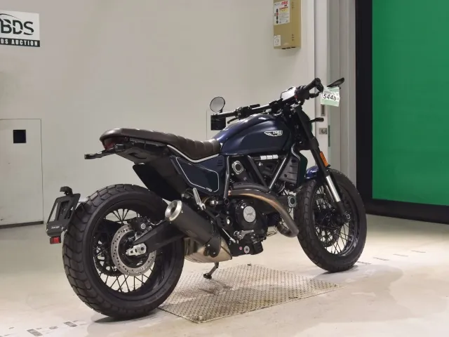 Ducati Scrambler Night Shift 2023, navy blue, фото 5