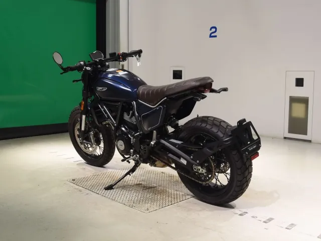 Ducati Scrambler Night Shift 2023, navy blue, фото 6