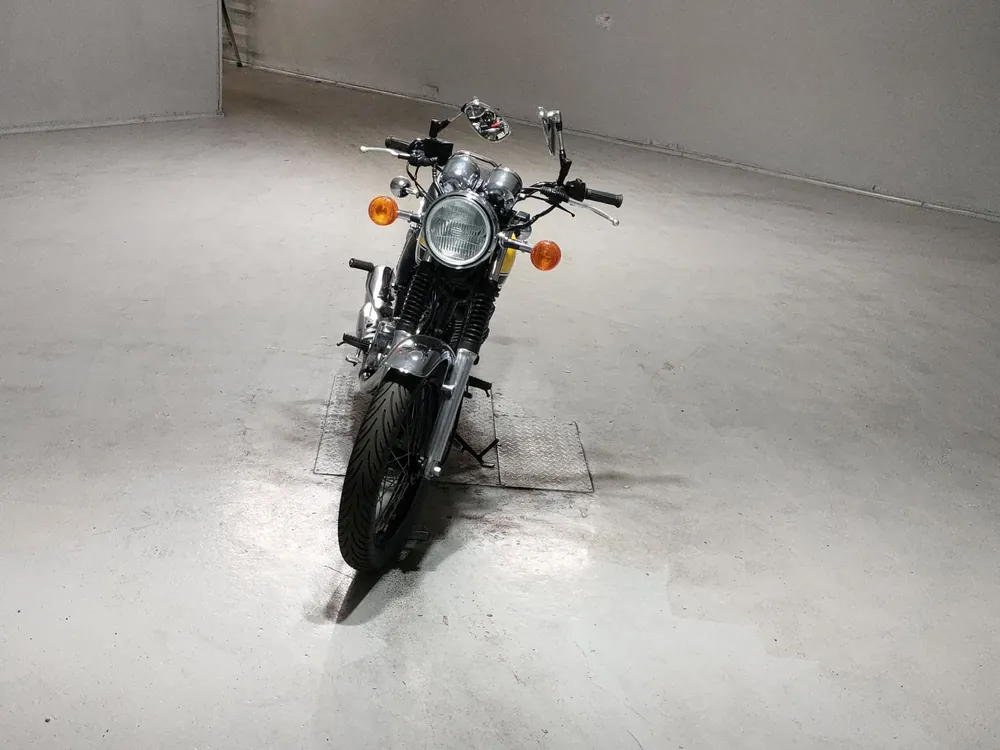 Yamaha SR400, black / yellow, фото 3