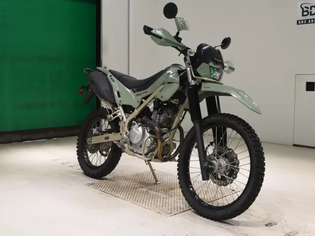 Kawasaki KLX230 Sherpa, зелёный, фото 3