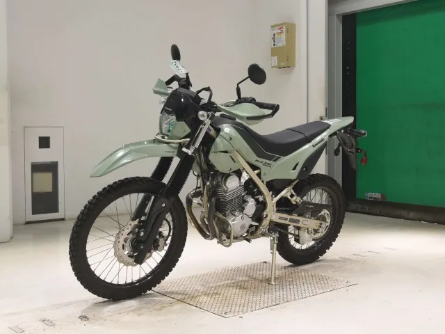 Kawasaki KLX230 Sherpa, зелёный, фото 4