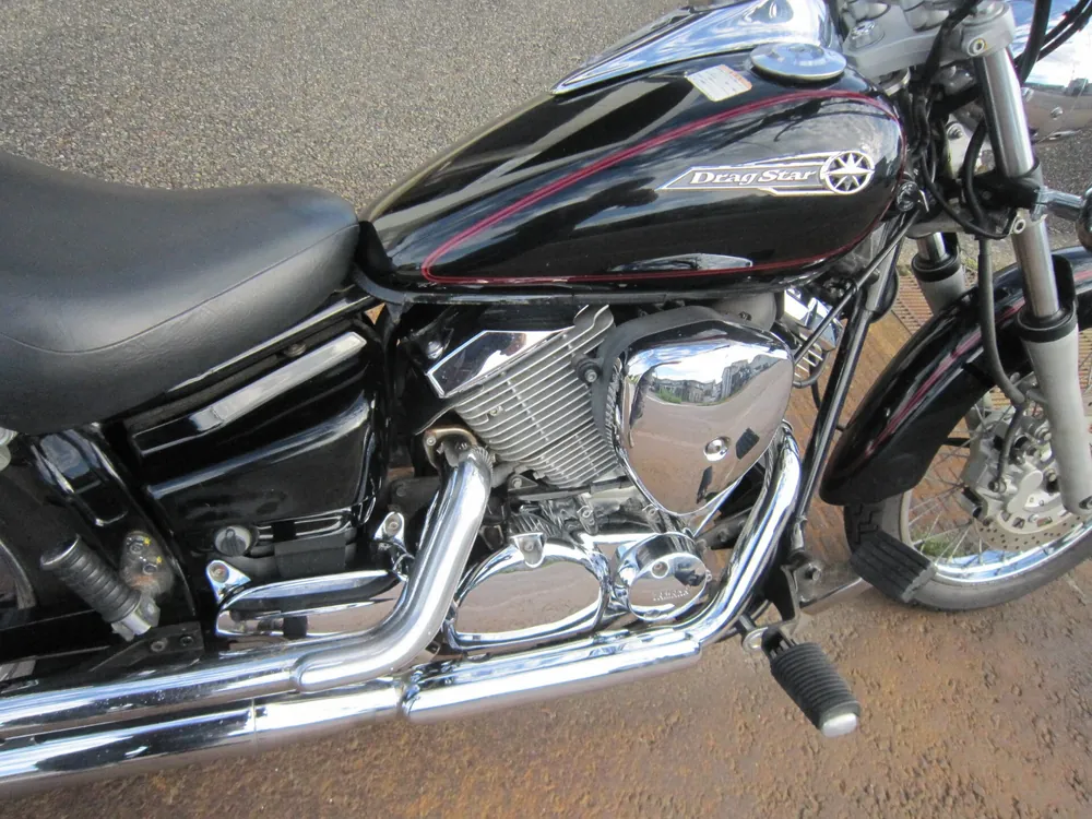Yamaha Dragstar 250, чёрный, фото 5