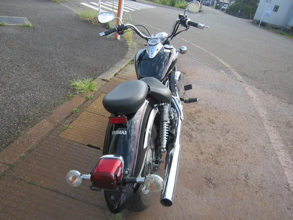 Yamaha Dragstar 250, чёрный, фото 7