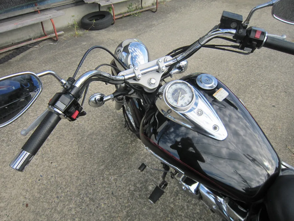 Yamaha Dragstar 250, чёрный, фото 9