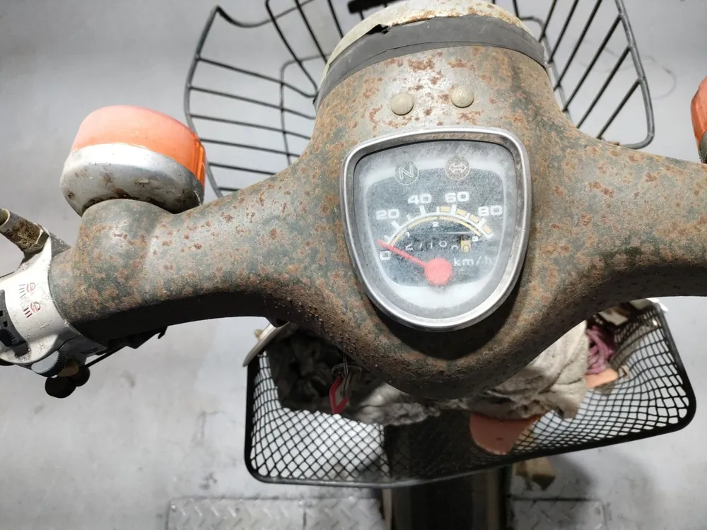 Honda Super Cub, зелёный, фото 5