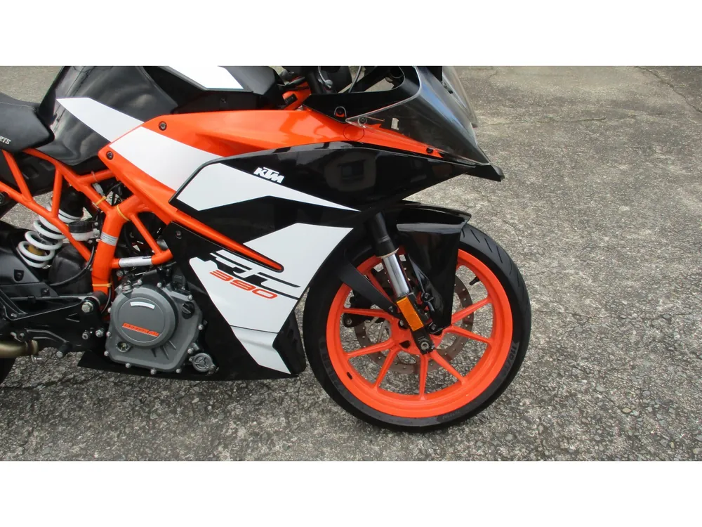 KTM RC 390 2017, чёрный, фото 6