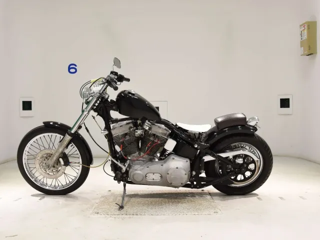 Harley-Davidson FXST1450 2000, чёрный, фото 2
