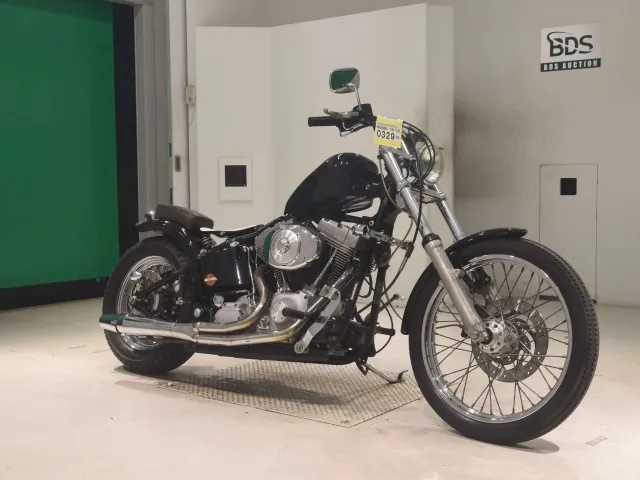Harley-Davidson FXST1450 2000, чёрный, фото 3
