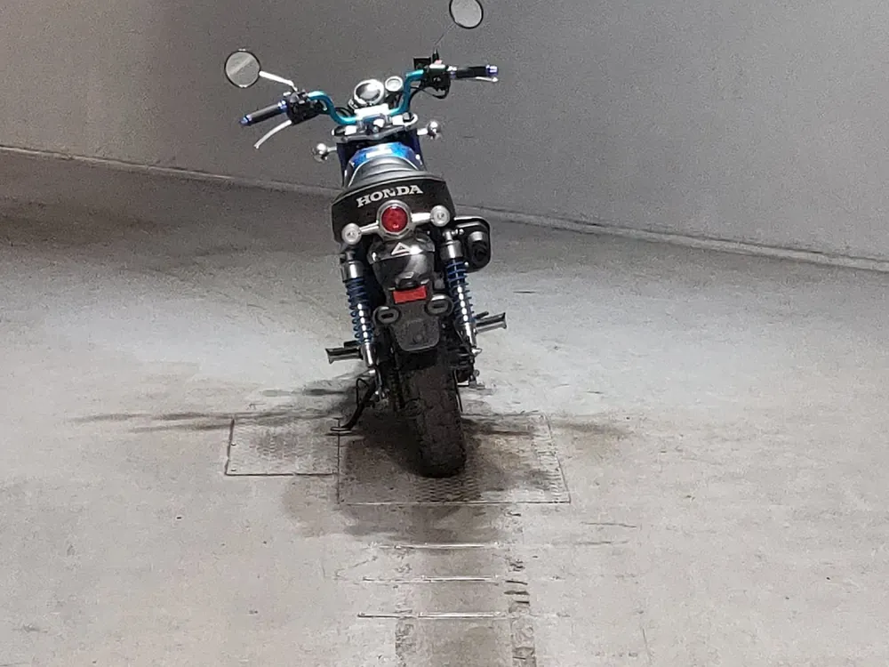 Honda Monkey 125, белый, синий, фото 4