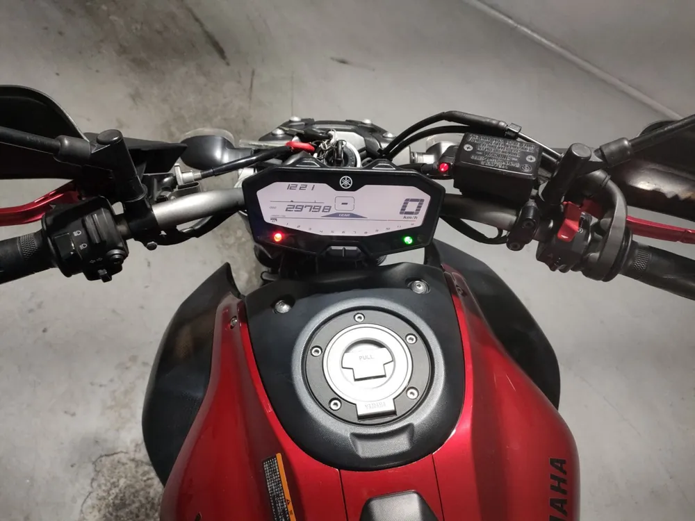 Yamaha MT-07 2016, красный, фото 5