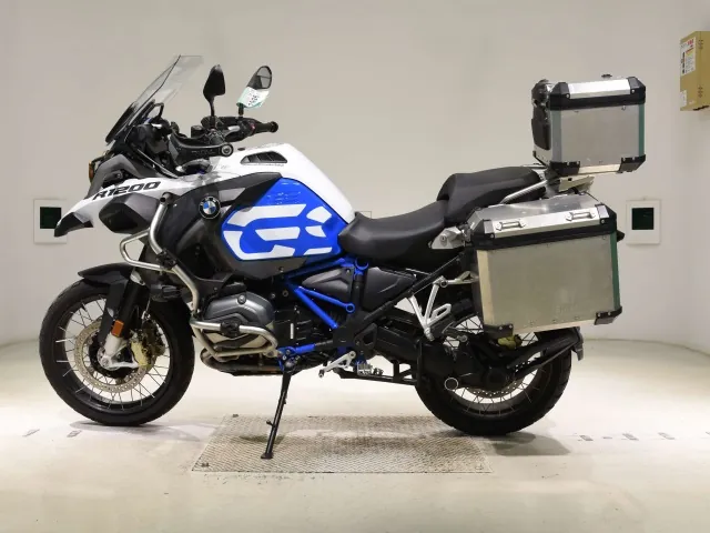 BMW R1200GS Adventure 2018, white | blue, фото 2