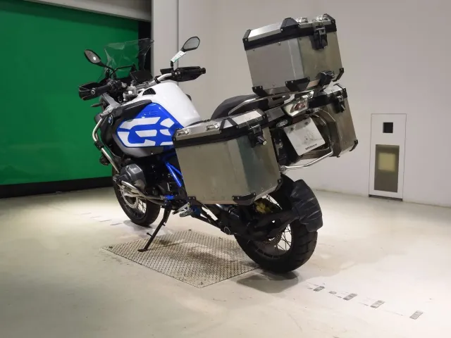 BMW R1200GS Adventure 2018, white | blue, фото 6