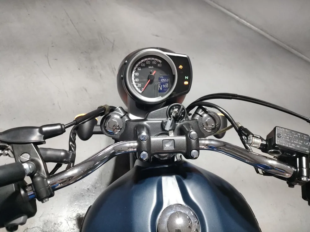 Honda GB350S, синий, фото 5