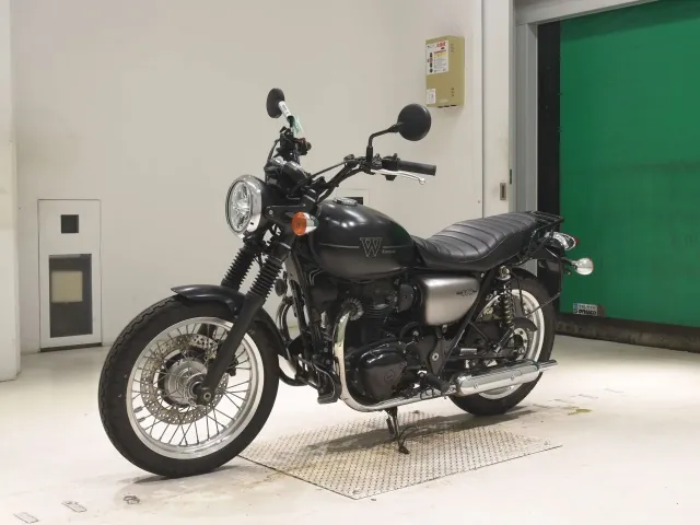 Kawasaki W800-2 2020, matt black, фото 4