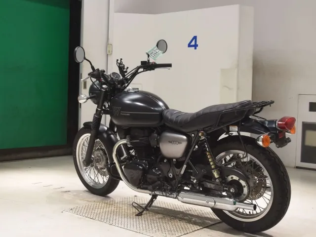 Kawasaki W800-2 2020, matt black, фото 6