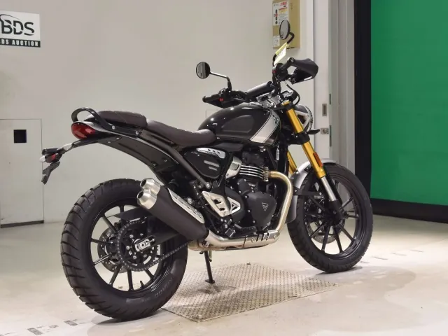 Triumph Scrambler 400 X 2026, black | gunmetal, фото 5