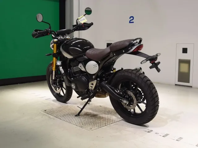 Triumph Scrambler 400 X 2026, black | gunmetal, фото 6