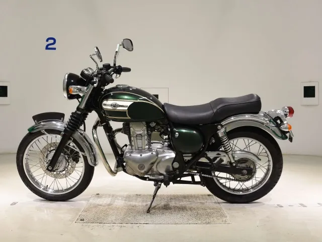 Kawasaki Estrella, зелёный, фото 2