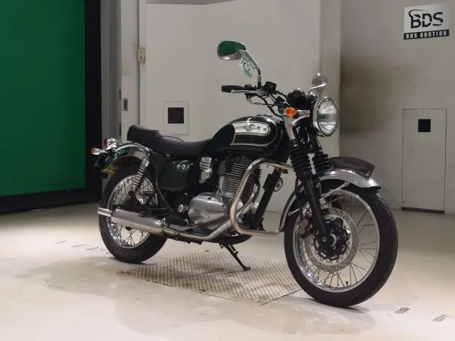 Kawasaki Estrella, зелёный, фото 3