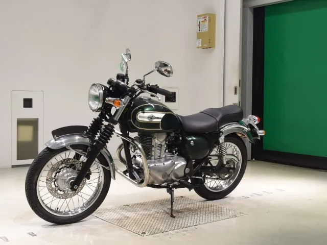 Kawasaki Estrella, зелёный, фото 4
