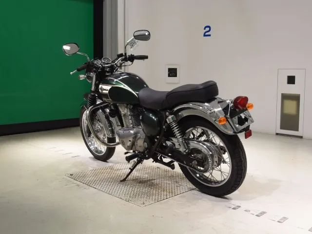 Kawasaki Estrella, зелёный, фото 6