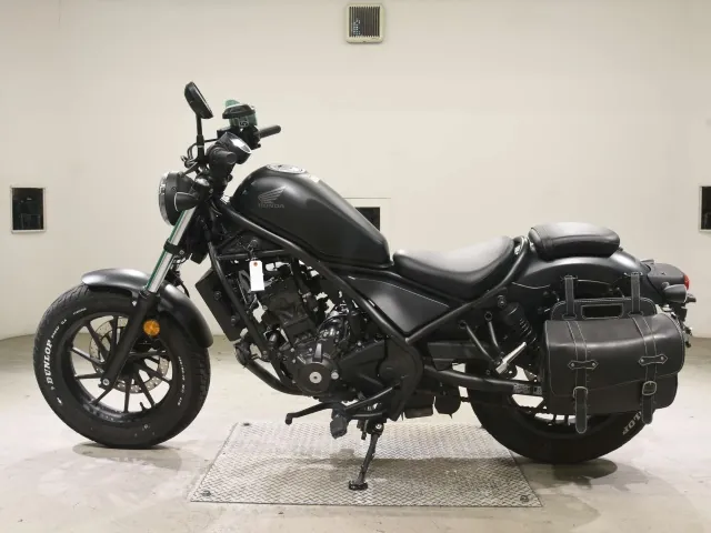 Honda Rebel 250, matt black, фото 2