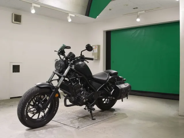 Honda Rebel 250, matt black, фото 4