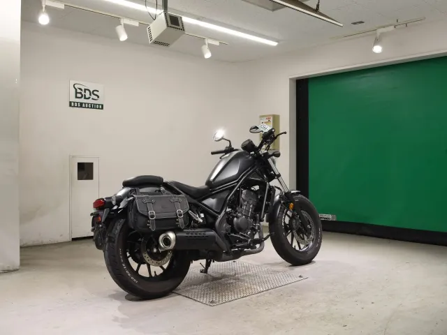 Honda Rebel 250, matt black, фото 5