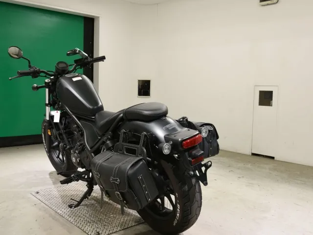 Honda Rebel 250, matt black, фото 6
