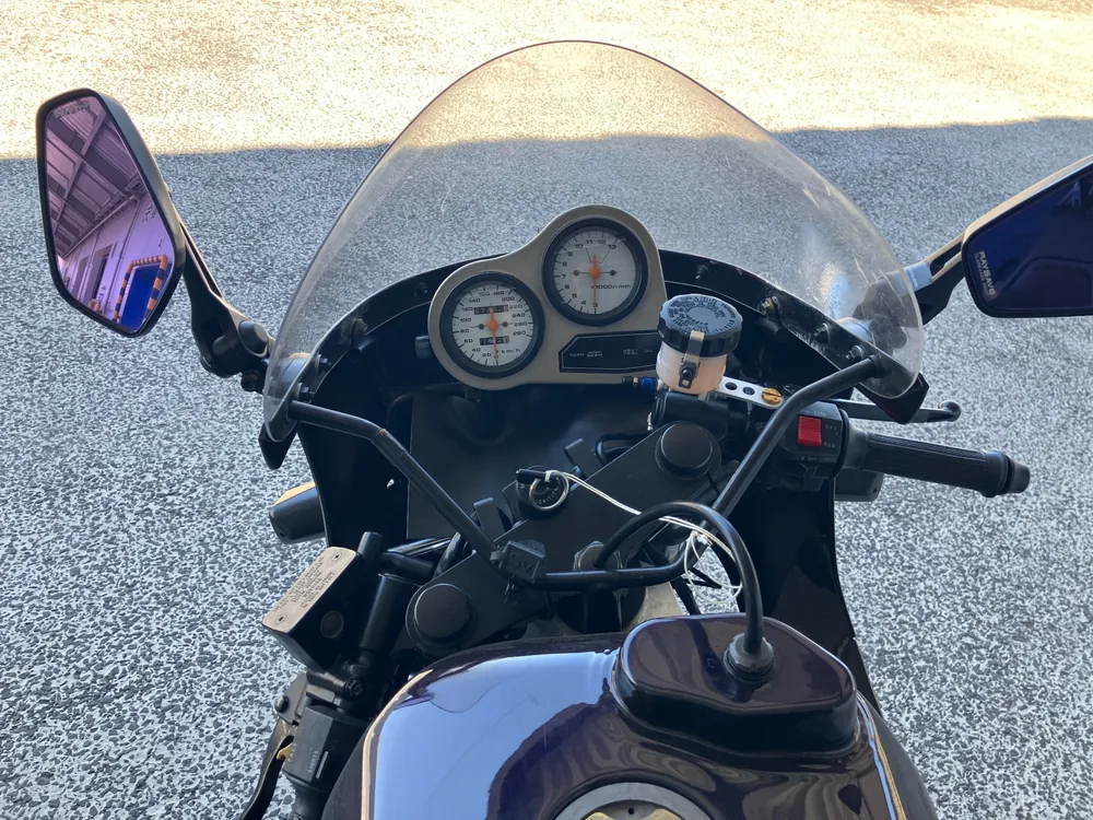 Suzuki GSX-R1100 1988, фиолетовый, фото 3