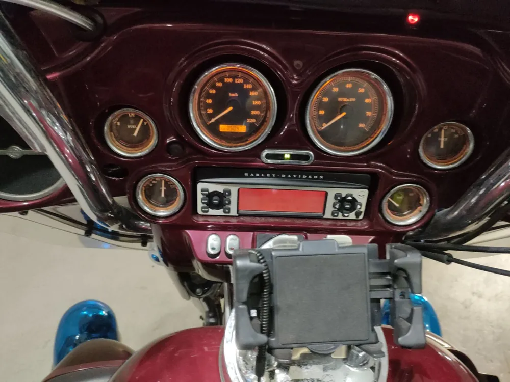 Harley-Davidson FLHTCU-I 1450 SIDE-CAR 2005, красный, фото 5