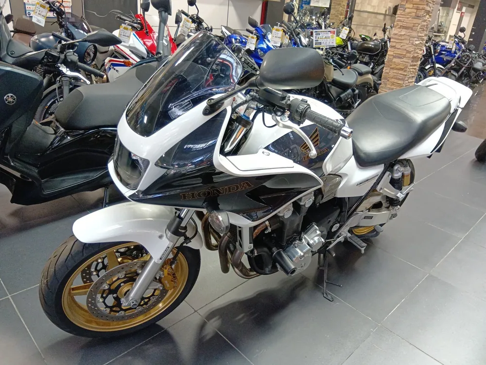 Honda CB1300 2009, white / gun m, фото 4