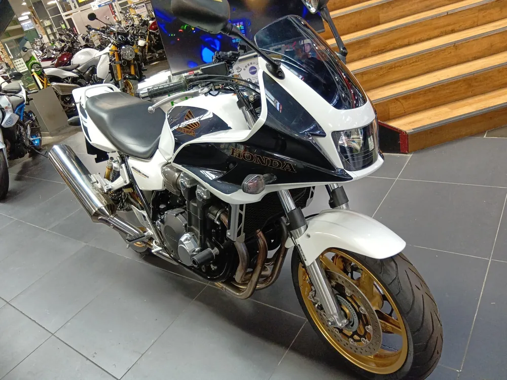 Honda CB1300 2009, white / gun m, фото 5